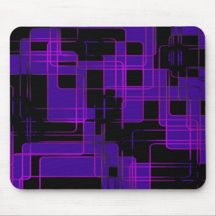 Lila Matrix-Mouse-Pad Mousepad