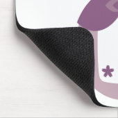 Lila Matryoshka-Puppe Mousepad (Ecke)