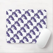 "Lila Matuka - gekocht" Classic Trout Fly Mousepad (Mit Mouse)