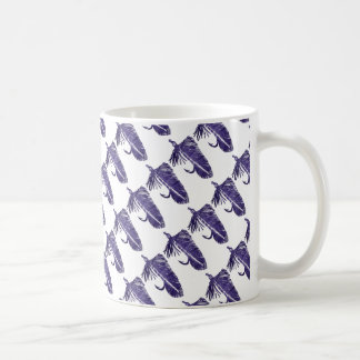 "Lila Matuka" geteerte Trout Fly Tasse