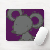 Lila Maus Mousemat Mousepad (Mit Mouse)
