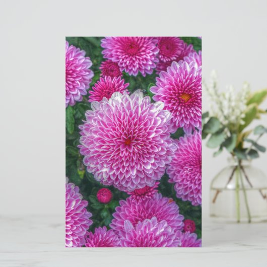 Lila Mäuse Briefpapier (Stehend Vorderseite)