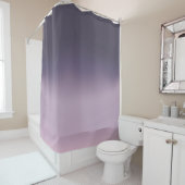 Lila Mauve Ombre Elegant Gradient Duschvorhang (Beispiel)