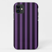 Lila Mauve-Streifen Case-Mate iPhone Hülle (Rückseite)