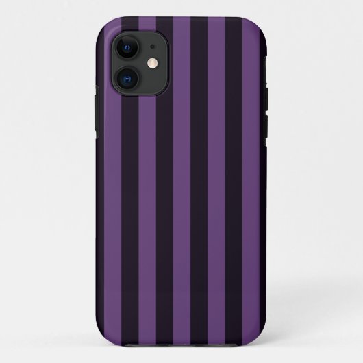 Lila Mauve-Streifen Case-Mate iPhone Hülle (Rückseite)