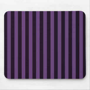 Lila Mauve Streifen Grafik Mousepad