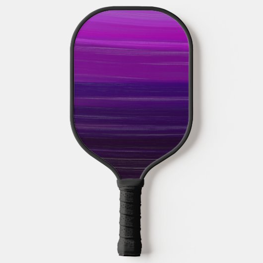 Lila Mauve Strive Add Name Monogram Team Pickleball Schläger (Rückseite)