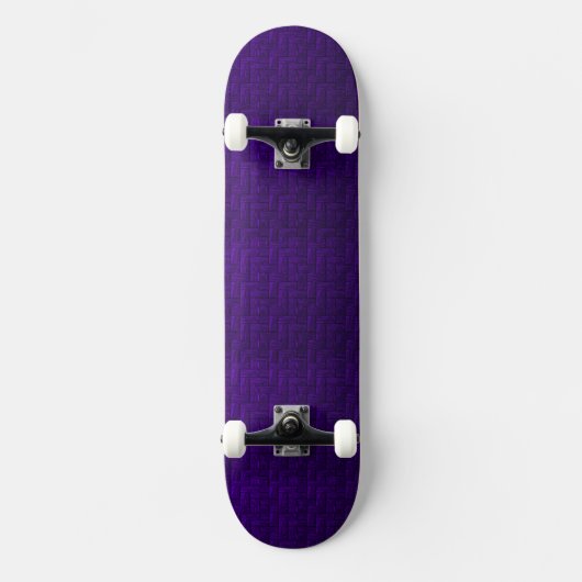 Lila Maze Skateboard (Vorderseite)