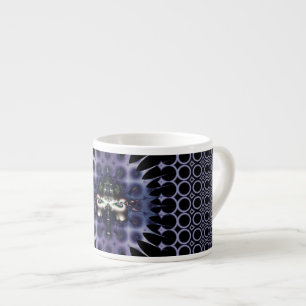 Lila Meditation Espressotasse