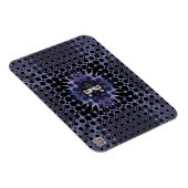 Lila Meditation Magnet (Rechte Seite)