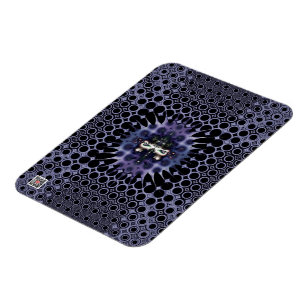 Lila Meditation Magnet