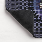 Lila Meditation Mousepad (Ecke)