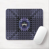 Lila Meditation Mousepad (Mit Mouse)