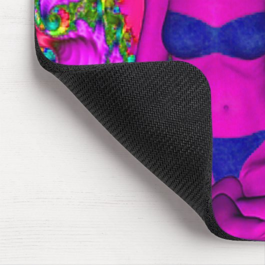 Lila Meditation Mousepad (Ecke)