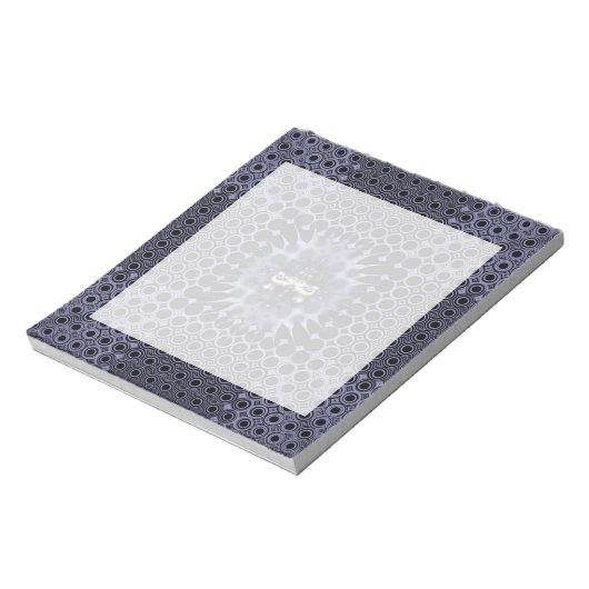 Lila Meditation Notizblock (Rotiert)