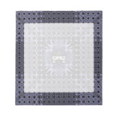 Lila Meditation Notizblock (Vorderseite)