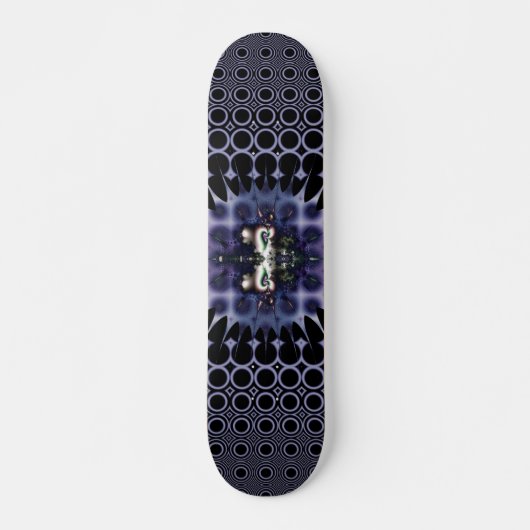 Lila Meditation Skateboard (Vorne)