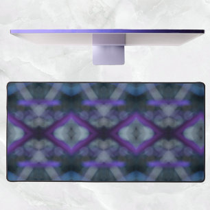 Lila Medley Boho Chic Abstrakt Schreibtischunterlage