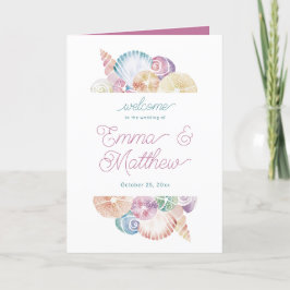 Lila Meeresfrüchte-Muschel Programm