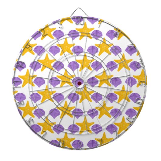 Lila Meeresschnecken Dartscheibe (vorne)