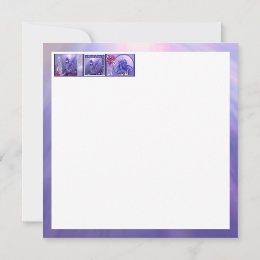 Lila Meerjungfrau (Rückseite)