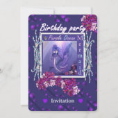 Lila Meerjungfrau (Vorderseite)