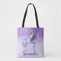 Lila Meerjungfrau auf Unicorn Personalisiert