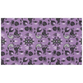 Lila Meerjungfrau Fantasy Tischdecke (Vorderseite (Horizontal))