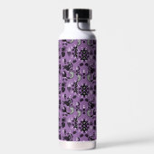 Lila Meerjungfrau Fantasy Trinkflasche (Links)
