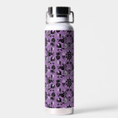 Lila Meerjungfrau Fantasy Trinkflasche (Rückseite)