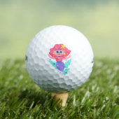 Lila Meerjungfrau Golfball (Insitu T-Shirt)