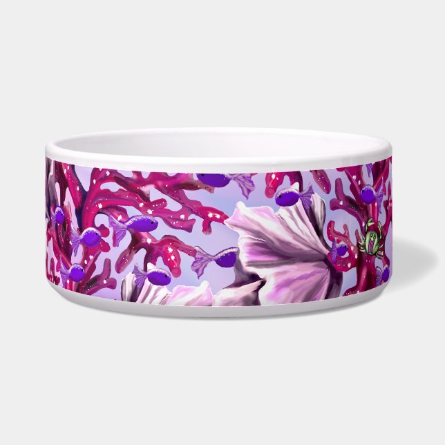 Lila Meerjungfrau Napf (Vorderseite)