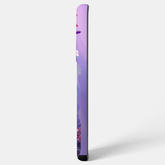 Lila Meerjungfrau Samsung Galaxy Hülle (Linke Seite)