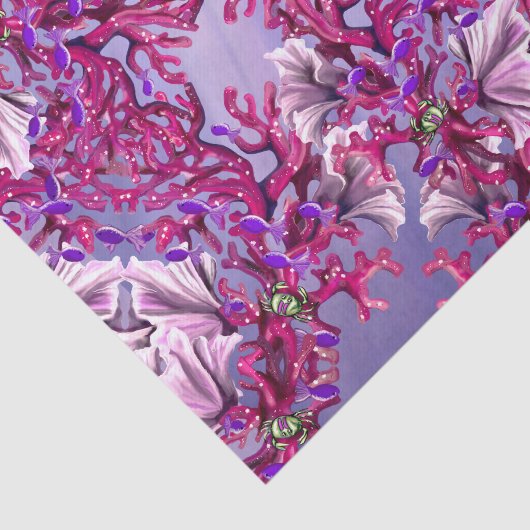 Lila Meerjungfrau Seidenpapier (Ausschnitt)