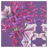 Lila Meerjungfrau Stoff (Nahaufnahme)