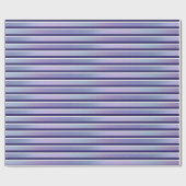 Lila Meerjungfrau-Umschlagpapier Geschenkpapier (Flach)