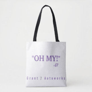 Lila "MEIN OH-!" 2 Ton-Tasche Tasche