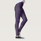 Lila Menschen Illusionen.... Leggings (Rechts)