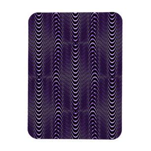 Lila Menschen Illusionen.... Magnet