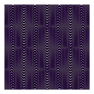 Lila Menschen Illusionen.... Poster