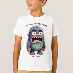 LILA MENSCHENFRESSER & KATZEN T-Shirt