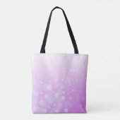 Lila Mermaid Personalisiert Tote Bag Tasche (Rückseite)