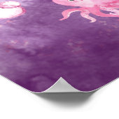 Lila Mermaid Poster (Ecke)