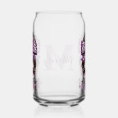 Lila Messy Bun Mama Ehefrau Boss Dosenglas (Rechts)