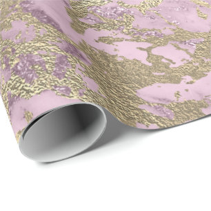 Lila metallisches lila malvenfarbenes geschenkpapier
