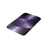 Lila Metallstruktur geometrische Konstruktion aus Badematte (Schrägansicht)