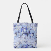 Lila Mikroben-Muster Tasche (Rückseite)