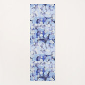 Lila Mikroben-Muster Yogamatte (Vorderseite)