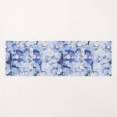 Lila Mikroben-Muster Yogamatte (Vorderseite (Horizontal))