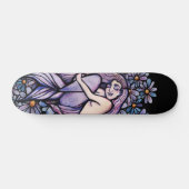 Lila Milchschlafhilfe Skateboard (Horizontal)